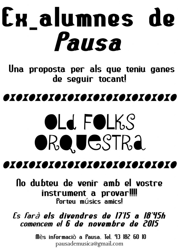 OldFolksOrquestra-cartell