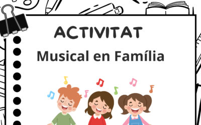 Activitat musical Familiar (sensibilització)
