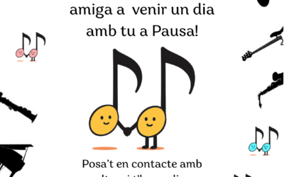 Al març, porta un/a amic/ga a Pausa!